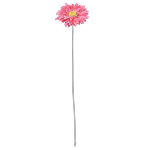 Artificial Light Pink Gerbera Flower Stem - 55cm