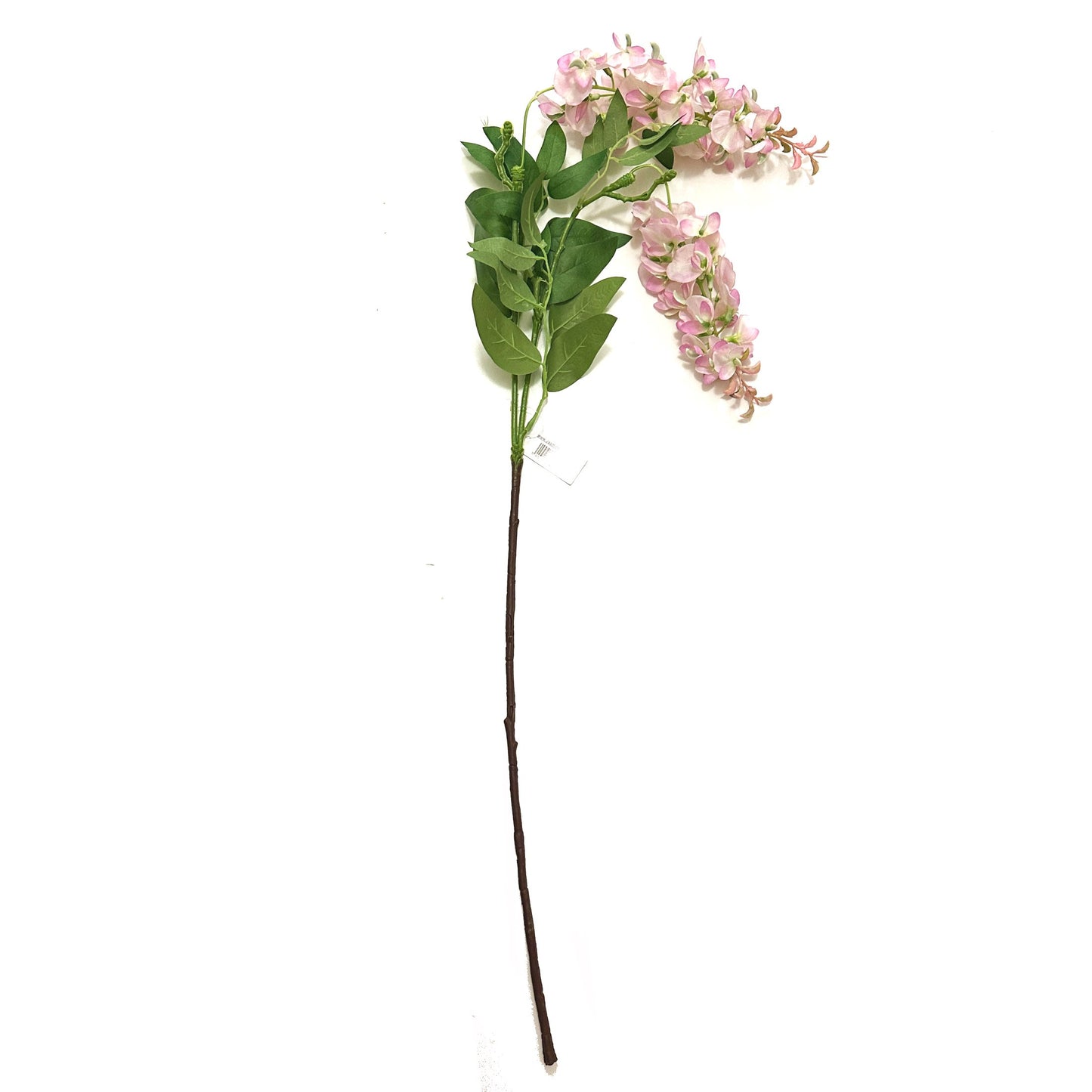 Artificial Trailing Wisteria Pink Flower Spray 95cm