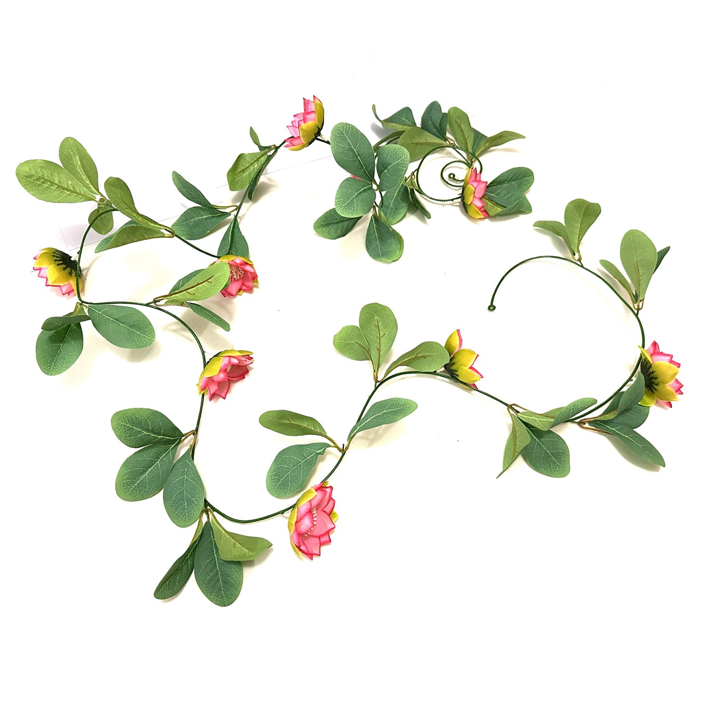 Artificial Water Lily Garland