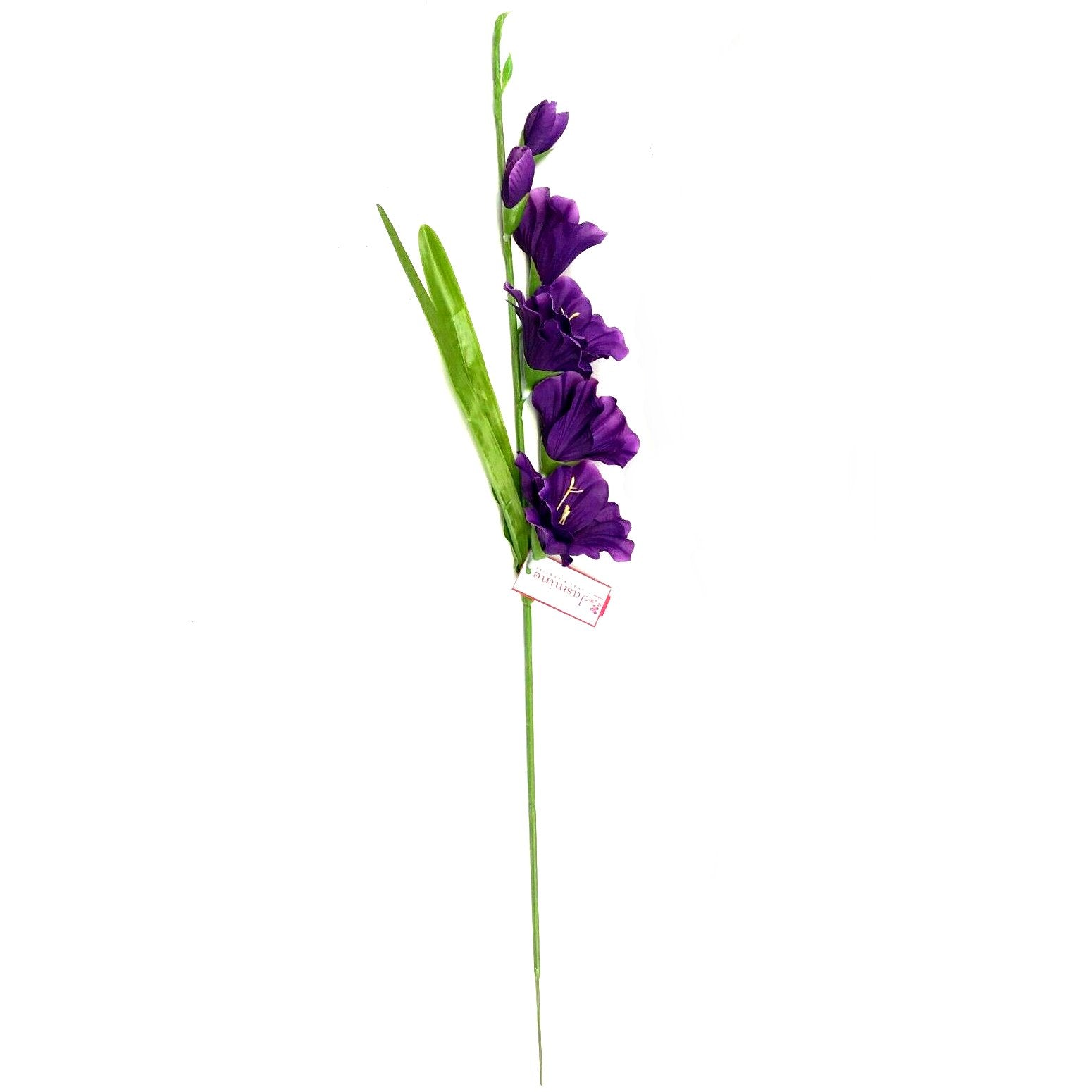 Artificial Gladiolus Flower Stem Purple Flowers Devon Artificial
