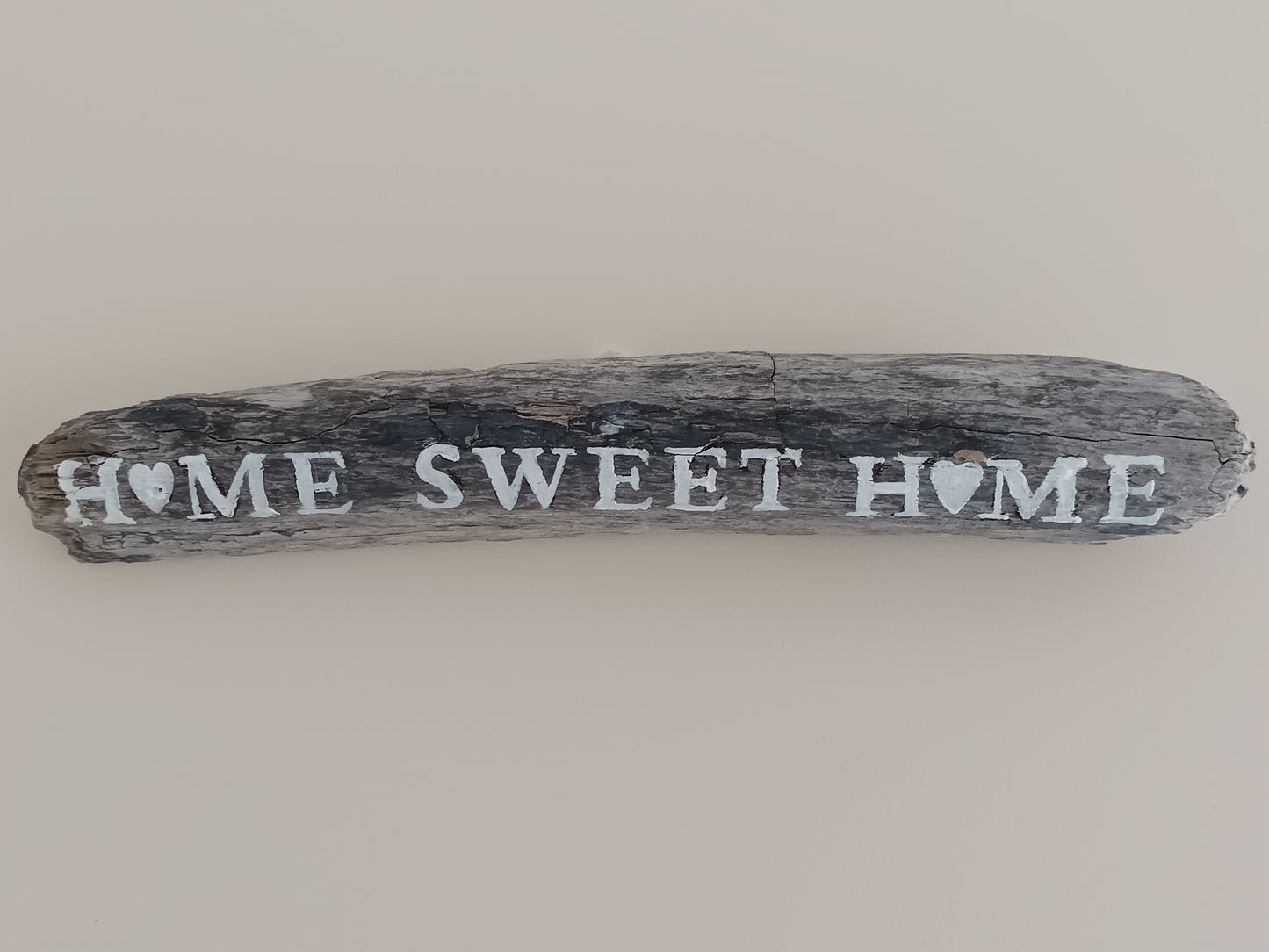 'Home Sweet Home' Original Devon Rustic Driftwood Wall Art 37cm