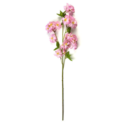Artificial Apple Blossom Branch 87cm - Light Pink Flowers