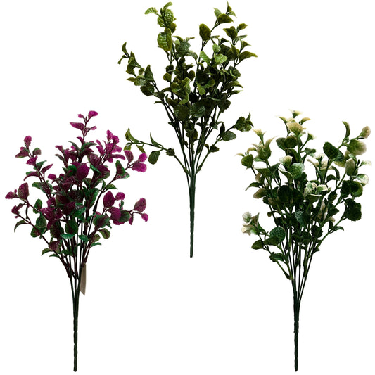 Artificial Mint Bush 37cm
