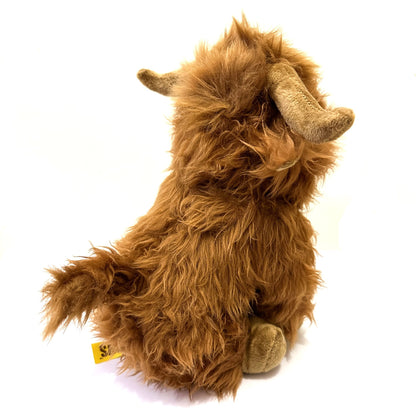 26cm Large Highland Cow Soft Toy