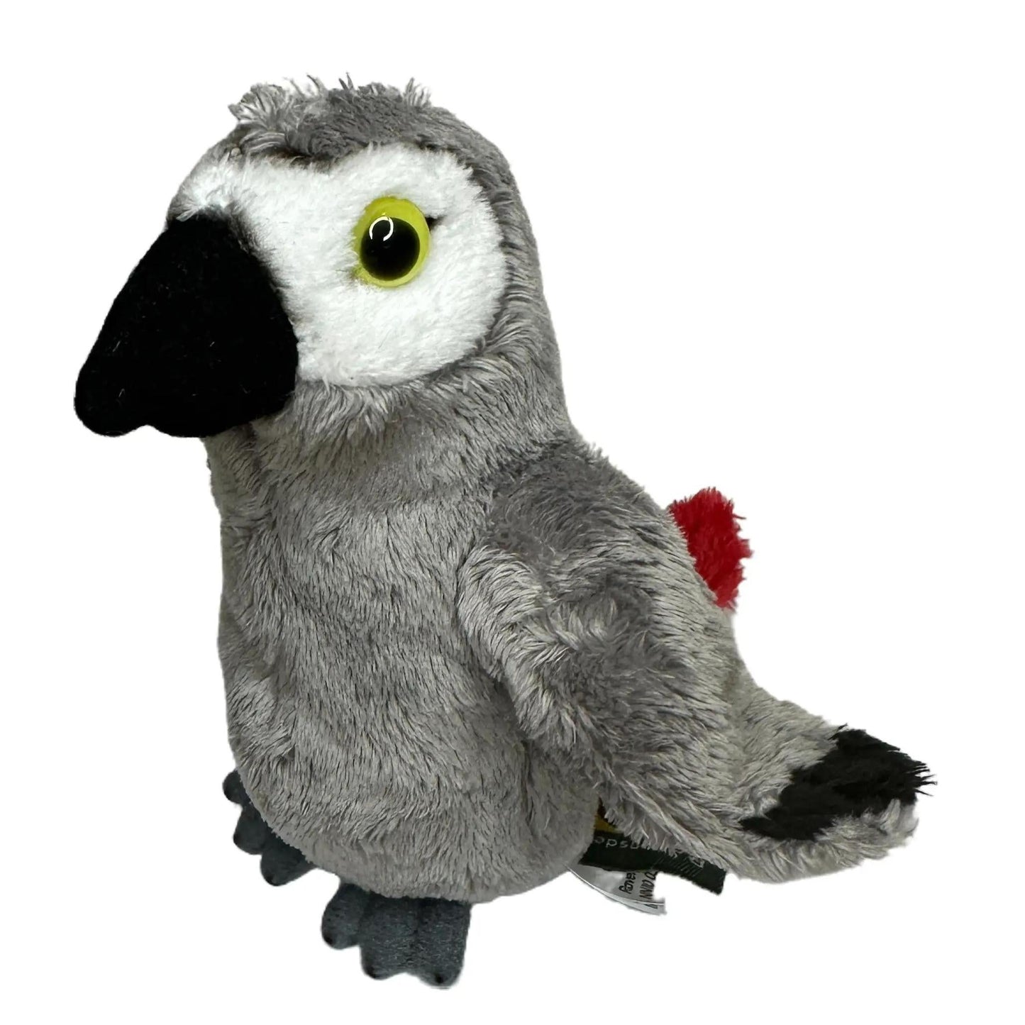 15cm African Grey Parrot Soft Toy
