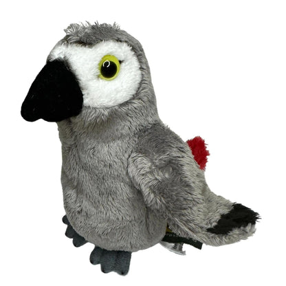15cm African Grey Parrot Soft Toy