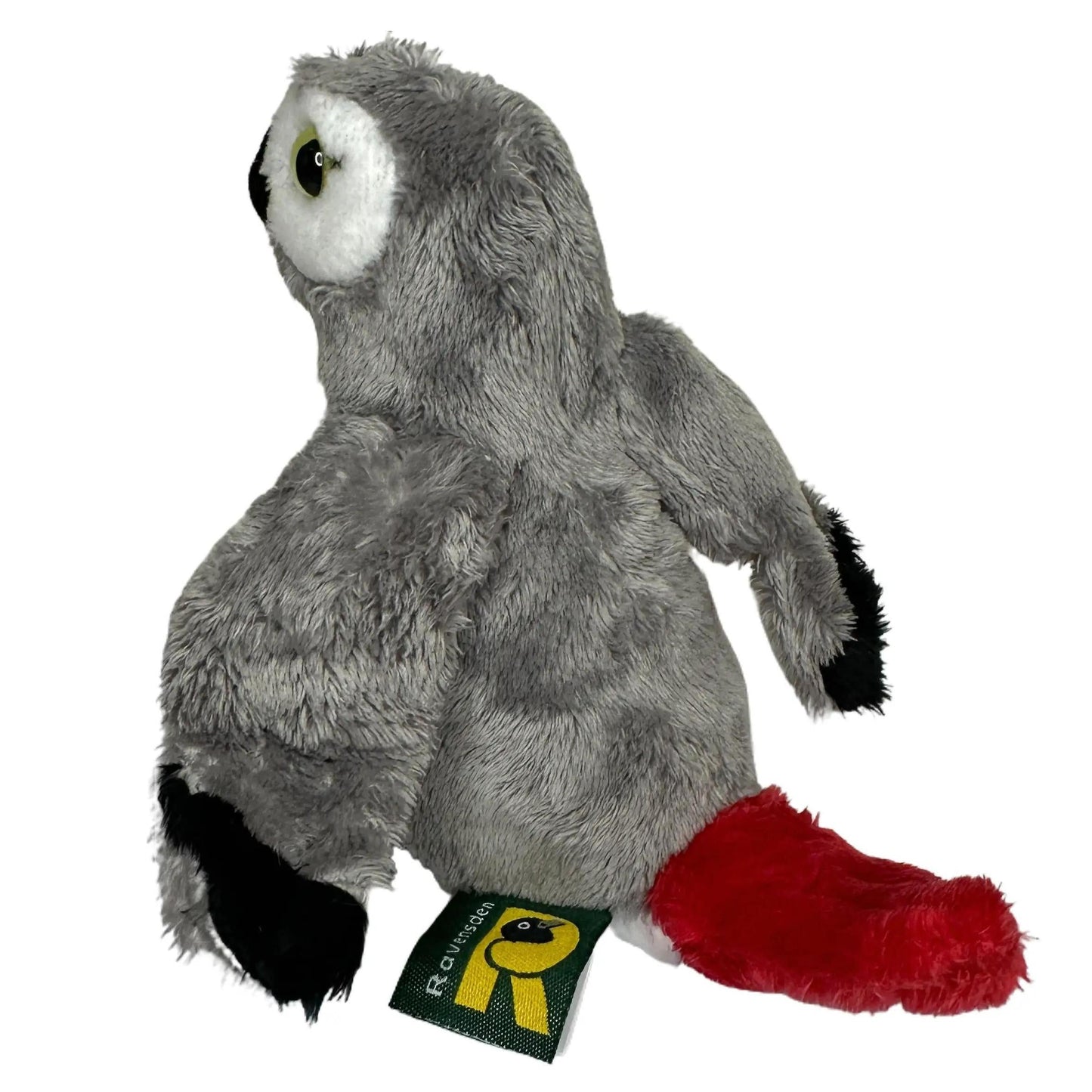 15cm African Grey Parrot Soft Toy