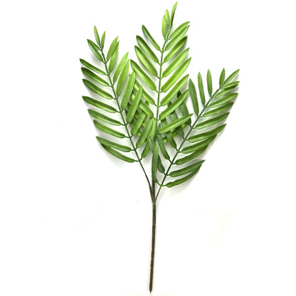 Artificial Fern/Palm Leaf Spray 64cm with 3 Leaves