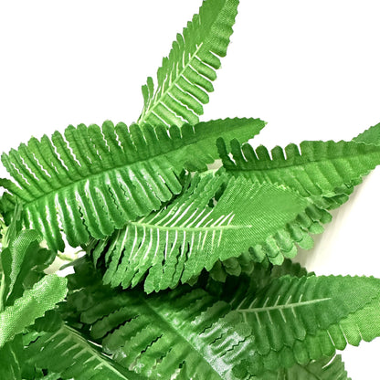 Artificial Boston Fern Bush 30cm