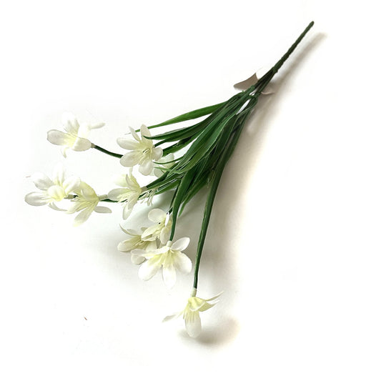 Artificial Glory Bush - White Flowers