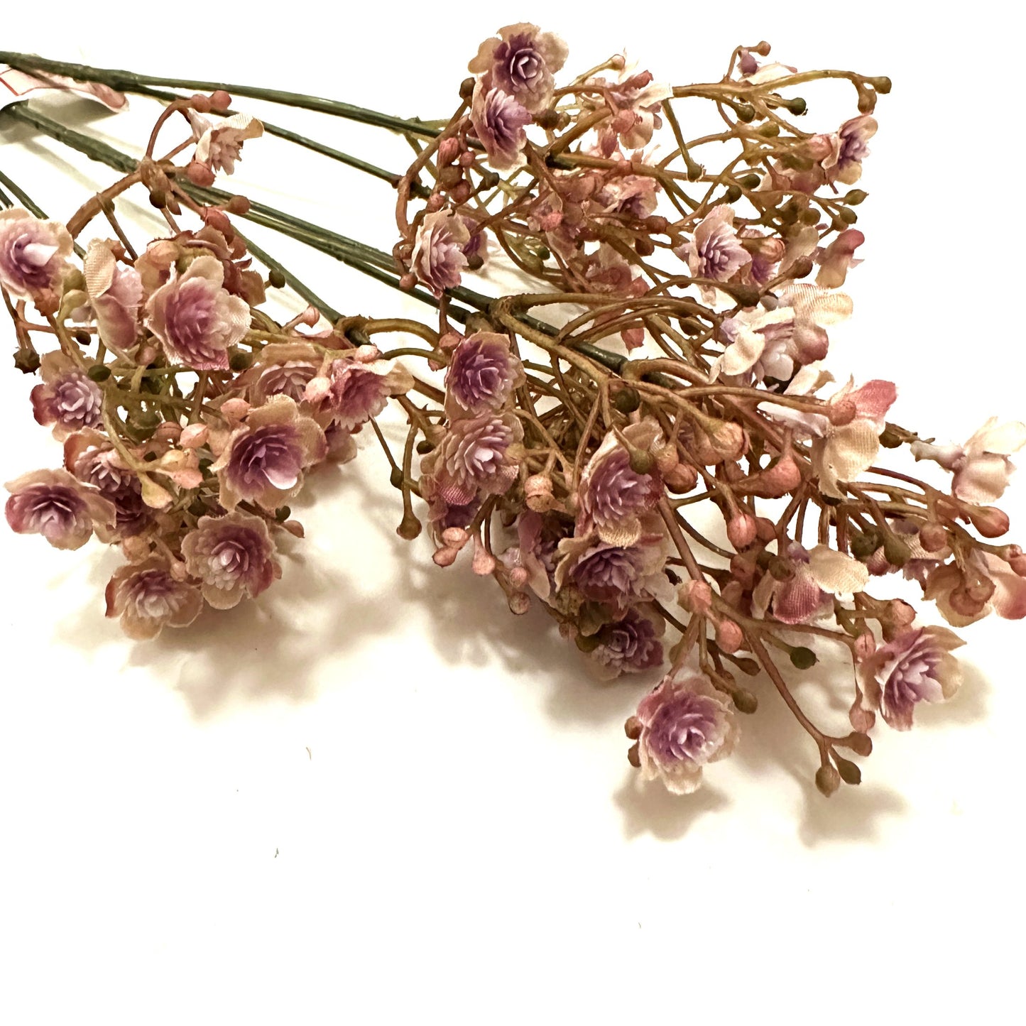 Artificial Gypsophila Flower Spray with Pink Flowers 70cm