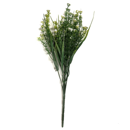 Artificial Gypsophila Bush 30cm with White Flowers