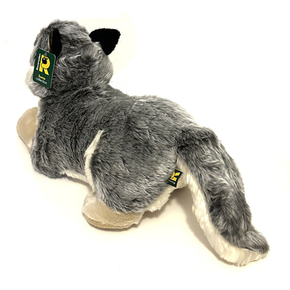 50cm Laying Wolf Cuddly Toy
