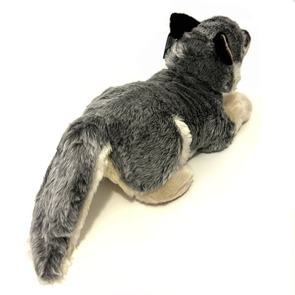 50cm Laying Wolf Cuddly Toy