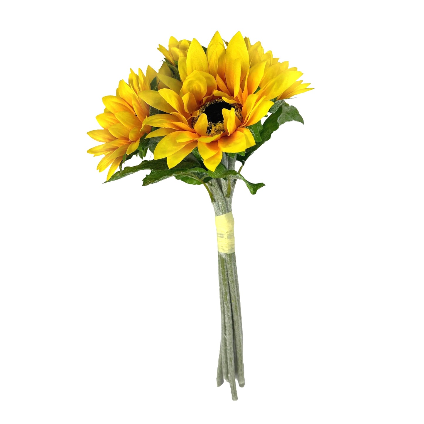 Artificial Sunflower Bundle 7 Yellow Flowers 40cm