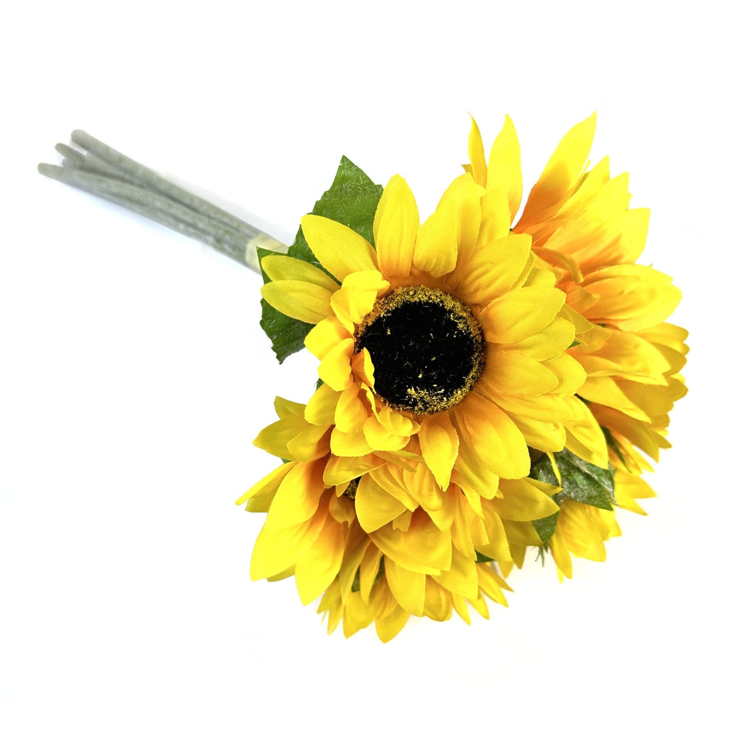 Artificial Sunflower Bundle 7 Yellow Flowers 40cm