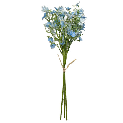 Artificial Forget Me Not Flower Bundle - Light Blue