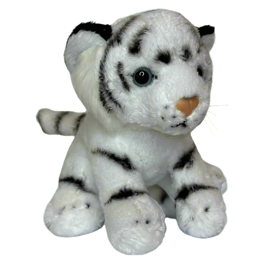 Small White Tiger Cuddly Soft Toy Stuffed Animal