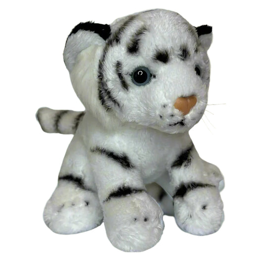 Small White Tiger Cuddly Soft Toy Stuffed Animal
