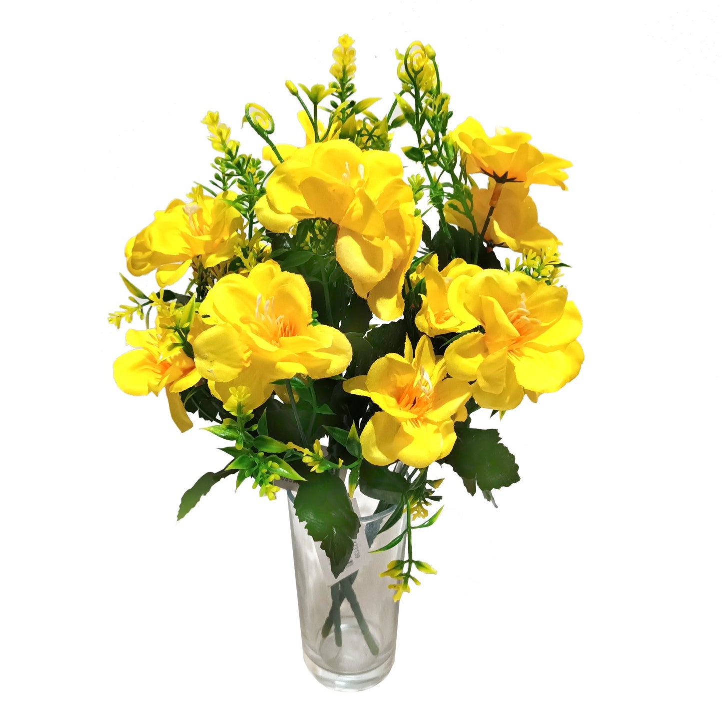 Artificial Mini Cosmos Flower Bush 31cm - 6 Colours to Choose From