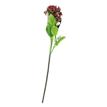 Artificial Japanese Berry Stem Sprays 55cm - Skimmia Japonica