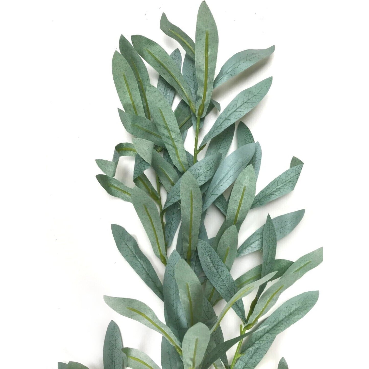 Artificial Green Olive Leaf Foliage Spray 98cm