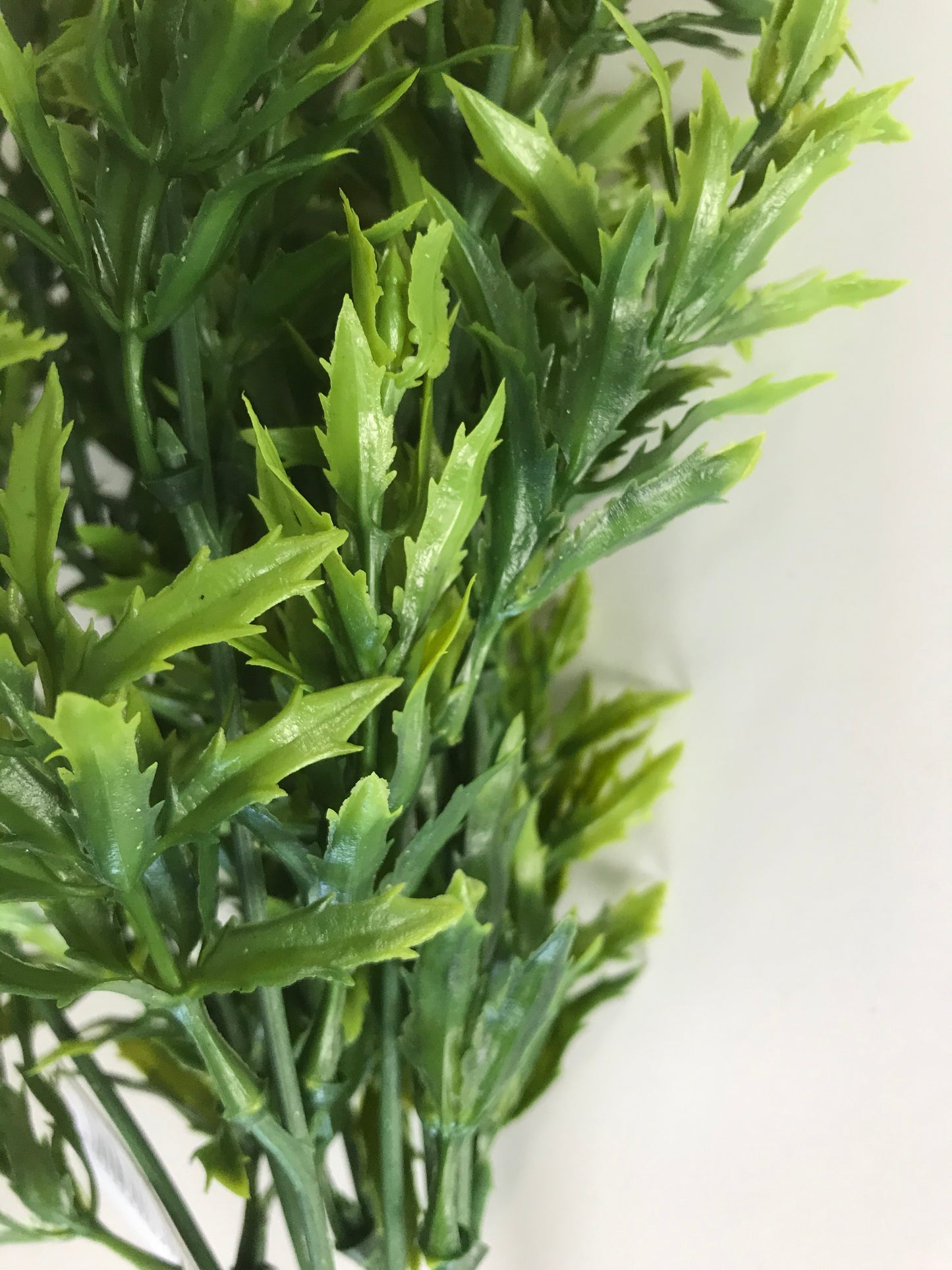 Artificial Plastic Grass Filler Bush with Spiky Leaves 30cm