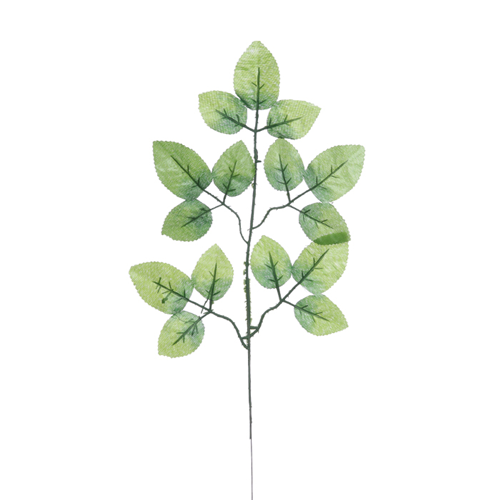 Artificial Rose Leaf Sprays 49cm with 15 Leaves